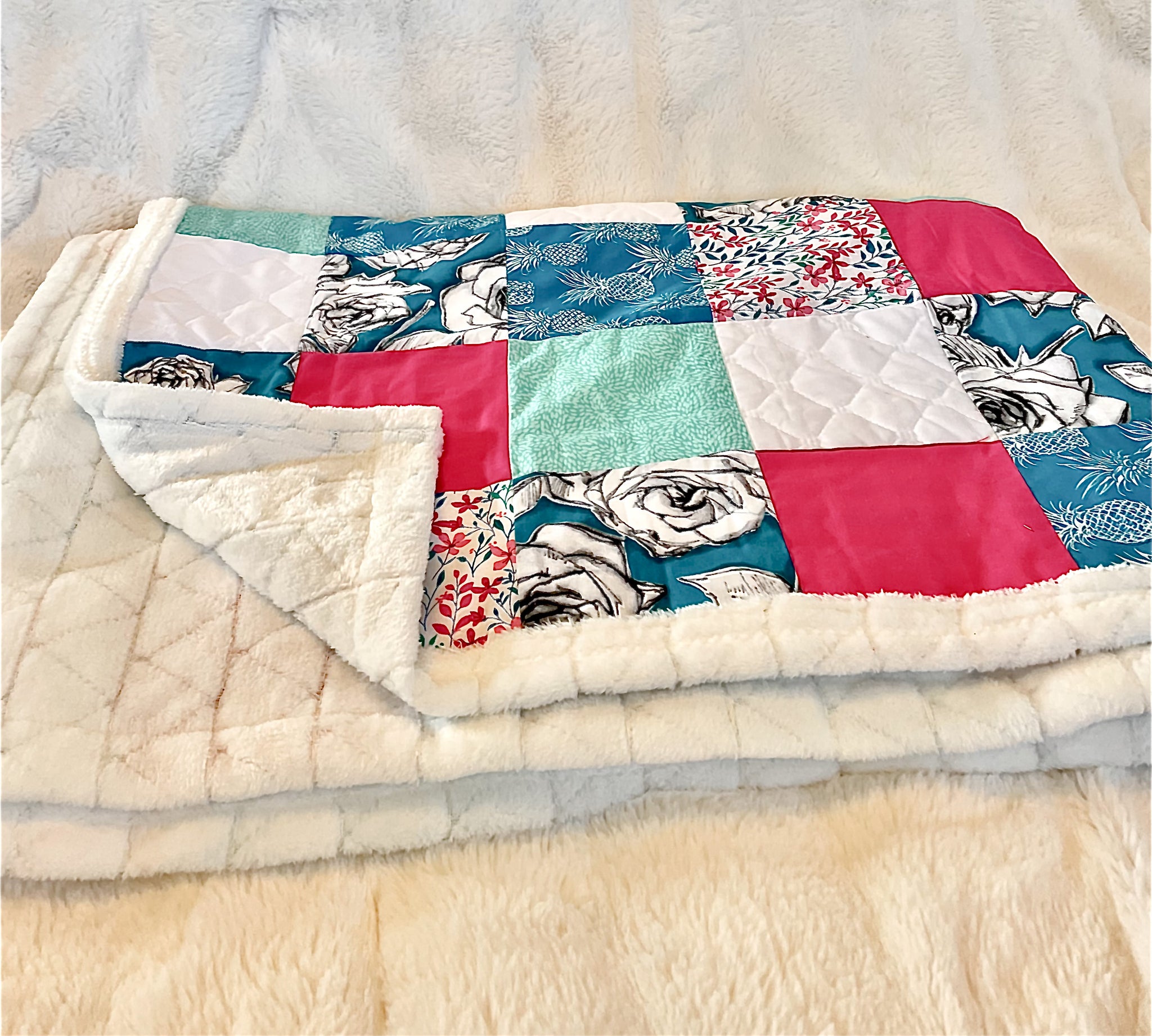 Blue Hawai’i Quilt