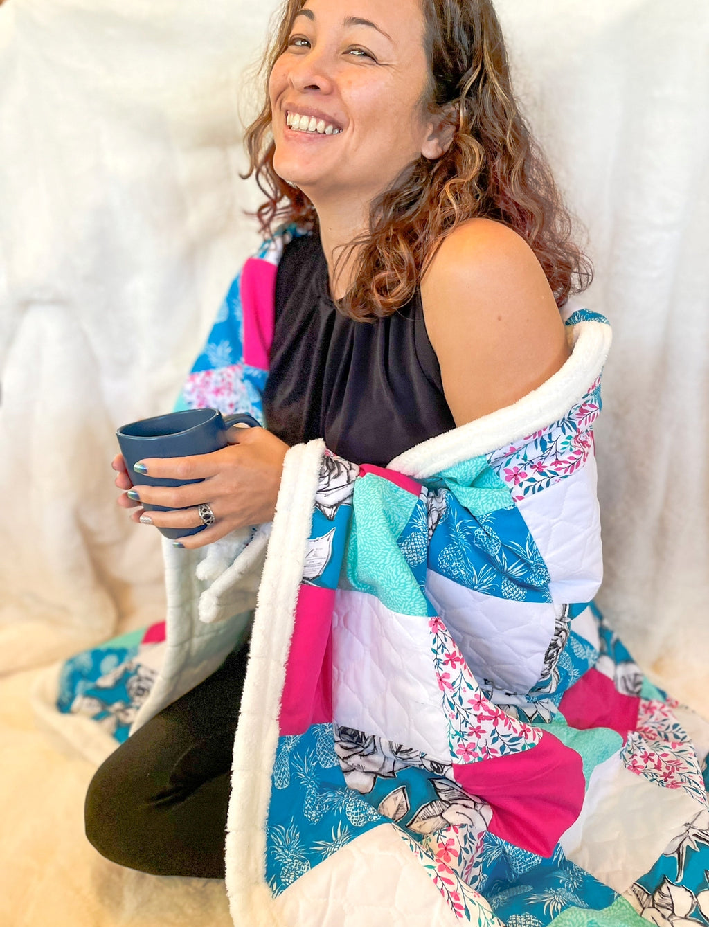 Blue Hawai’i Quilt
