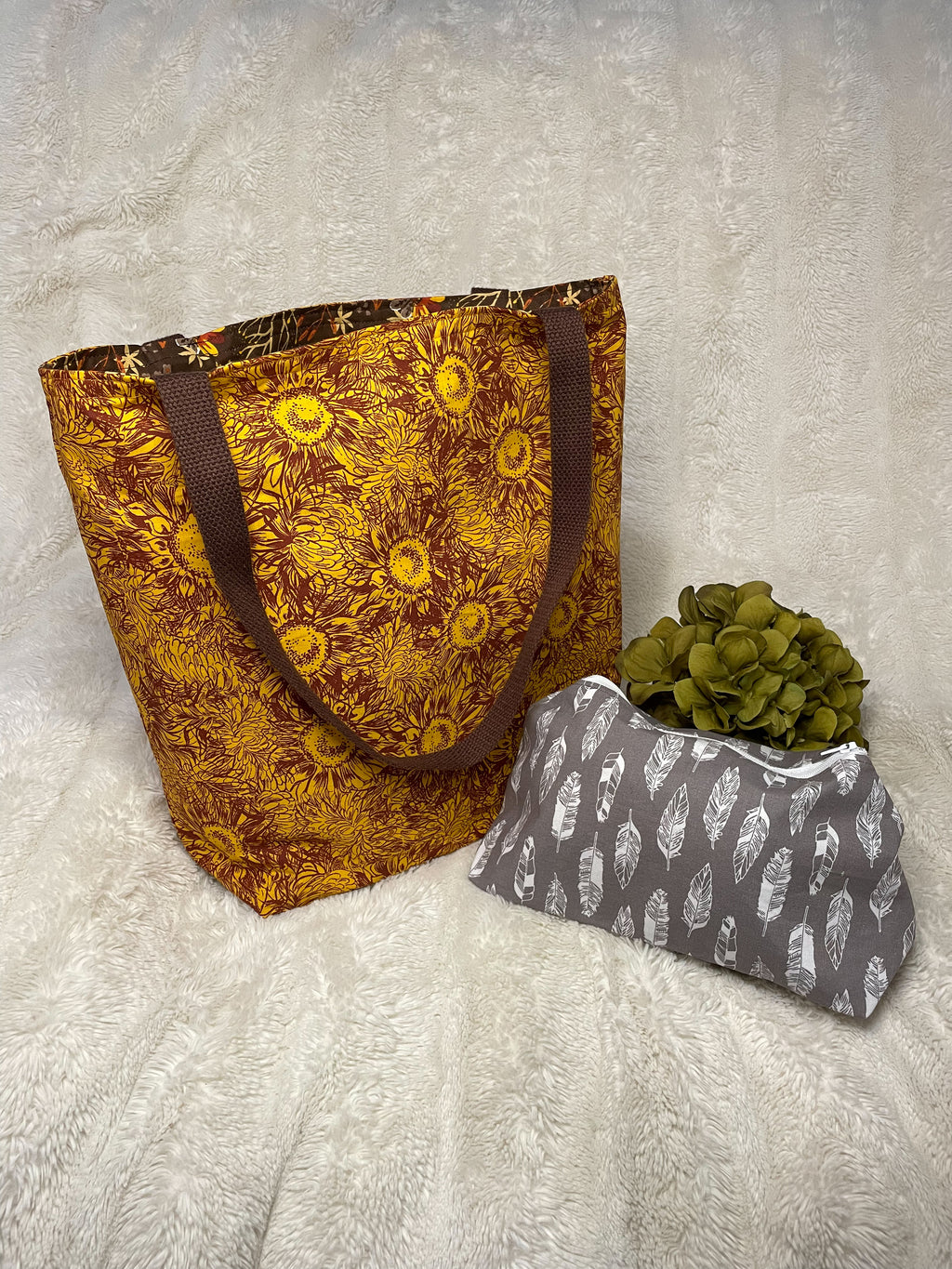 Reversible Sunflower Tote