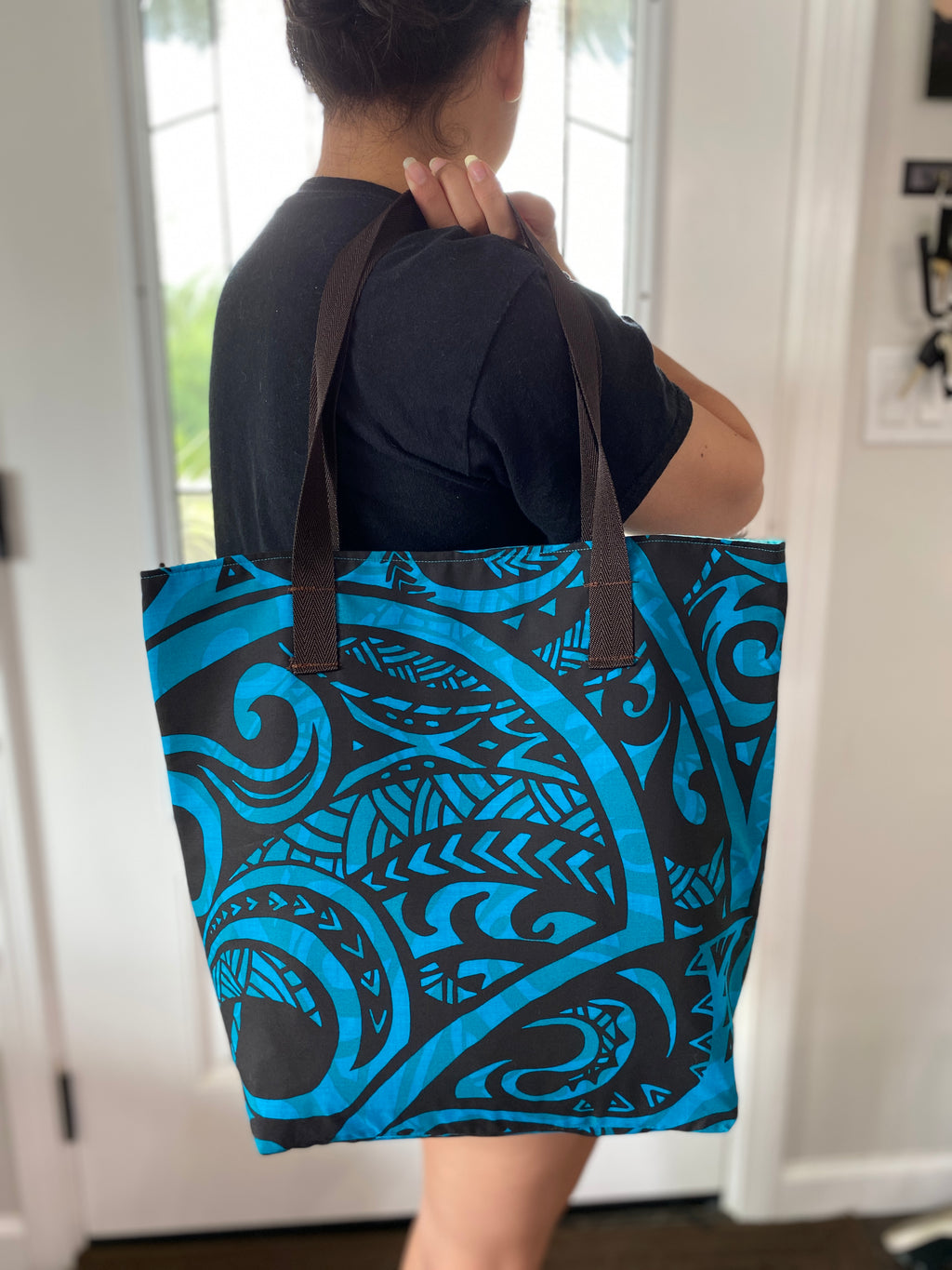 Tenacious Teal Tote